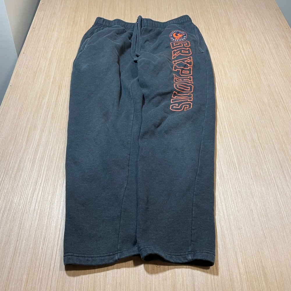 Top of the World Sweatpants Mens Charcoal Gray International Gryphons M